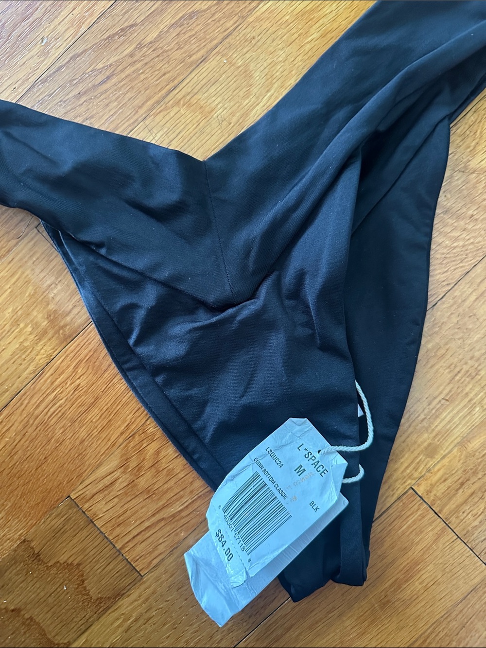 LSPACE Black Quinn Bottom Classic, Size M - Picture 4 of 6